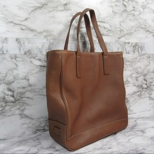 Coach Vintage Brown Leather Tote / Handbag / Purse